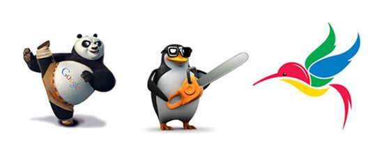 Posicionamiento Web con Panda, Pingüino y Colibrí