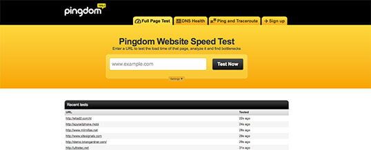 Pingdom Tools: ¿Cómo mejorar la velocidad de tu Web?